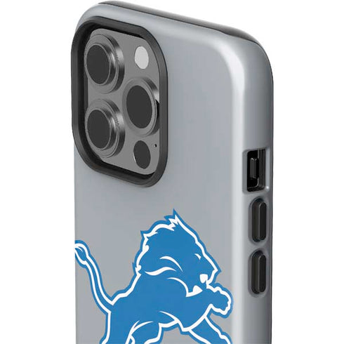 NFL Detroit Lions Large Logo iPhone 15 Pro Impact Case